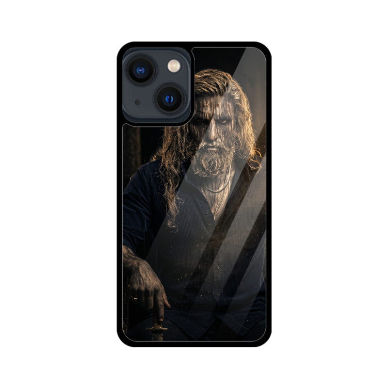 Gizmia – Designer iPhone Cases India | Artistic Covers from ₹399 - Dhurandhar Tribal Beast Mode iPhone Case – Ranveer Singh Glass Cover | Gizmia