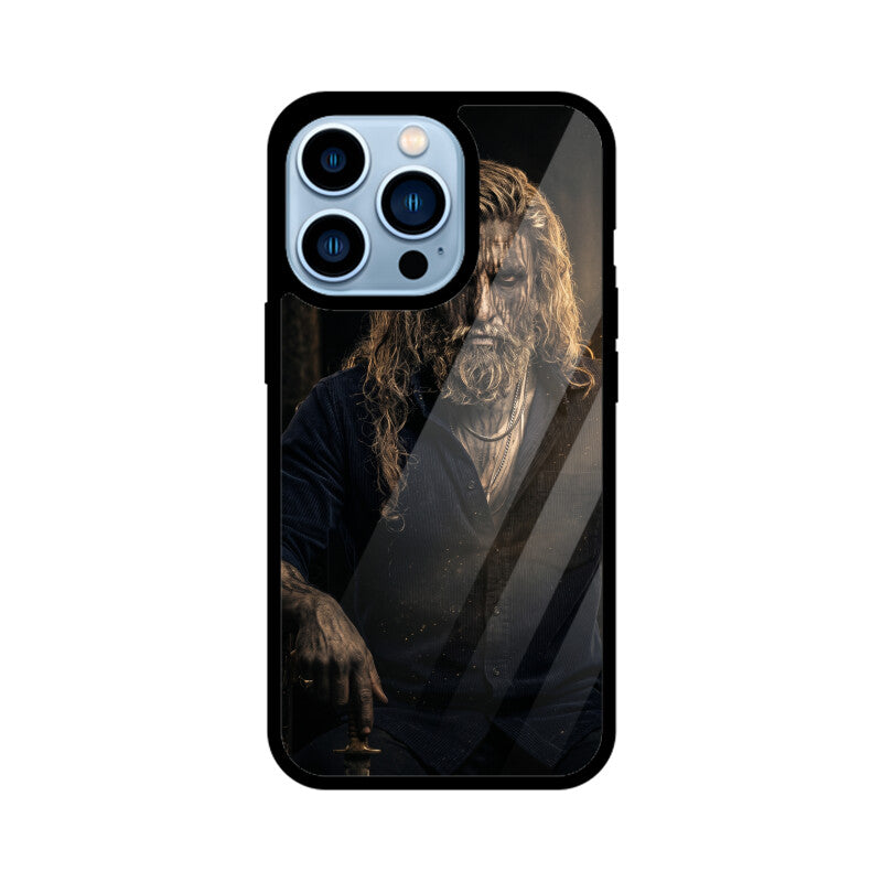 Gizmia – Designer iPhone Cases India | Artistic Covers from ₹399 - Dhurandhar Tribal Beast Mode iPhone Case – Ranveer Singh Glass Cover | Gizmia