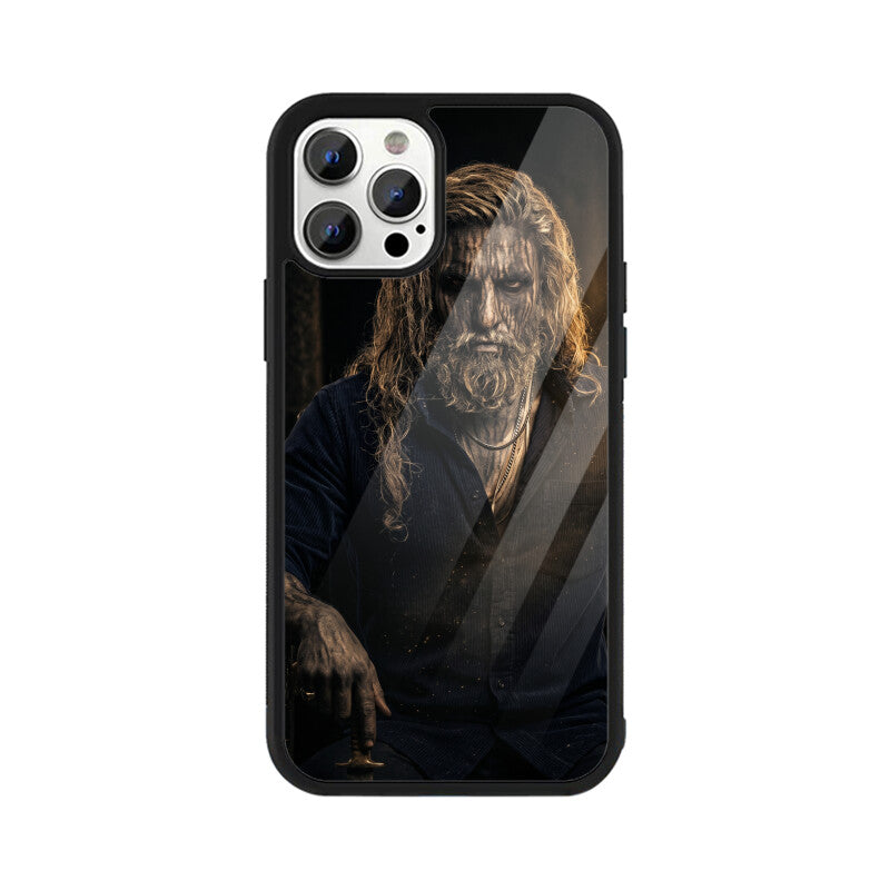 Gizmia – Designer iPhone Cases India | Artistic Covers from ₹399 - Dhurandhar Tribal Beast Mode iPhone Case – Ranveer Singh Glass Cover | Gizmia