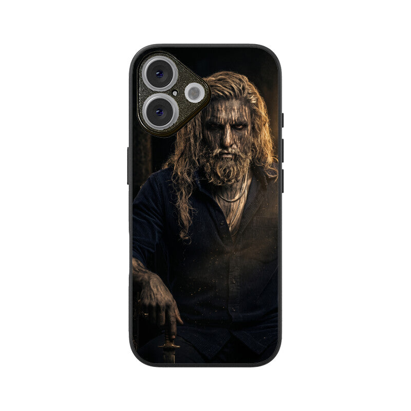 Gizmia – Designer iPhone Cases India | Artistic Covers from ₹399 - Dhurandhar Tribal Beast Mode iPhone Case – Ranveer Singh Glass Cover | Gizmia