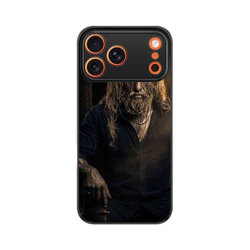Gizmia – Designer iPhone Cases India | Artistic Covers from ₹399 - Dhurandhar Tribal Beast Mode iPhone Case – Ranveer Singh Glass Cover | Gizmia