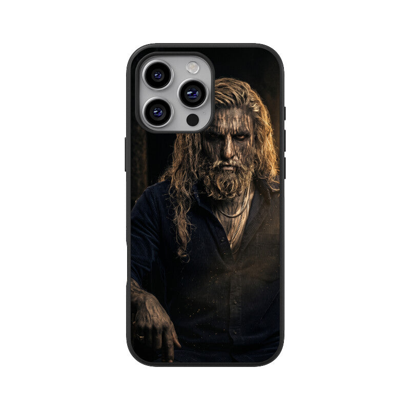 Gizmia – Designer iPhone Cases India | Artistic Covers from ₹399 - Dhurandhar Tribal Beast Mode iPhone Case – Ranveer Singh Glass Cover | Gizmia